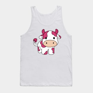 raspberry cow Tank Top